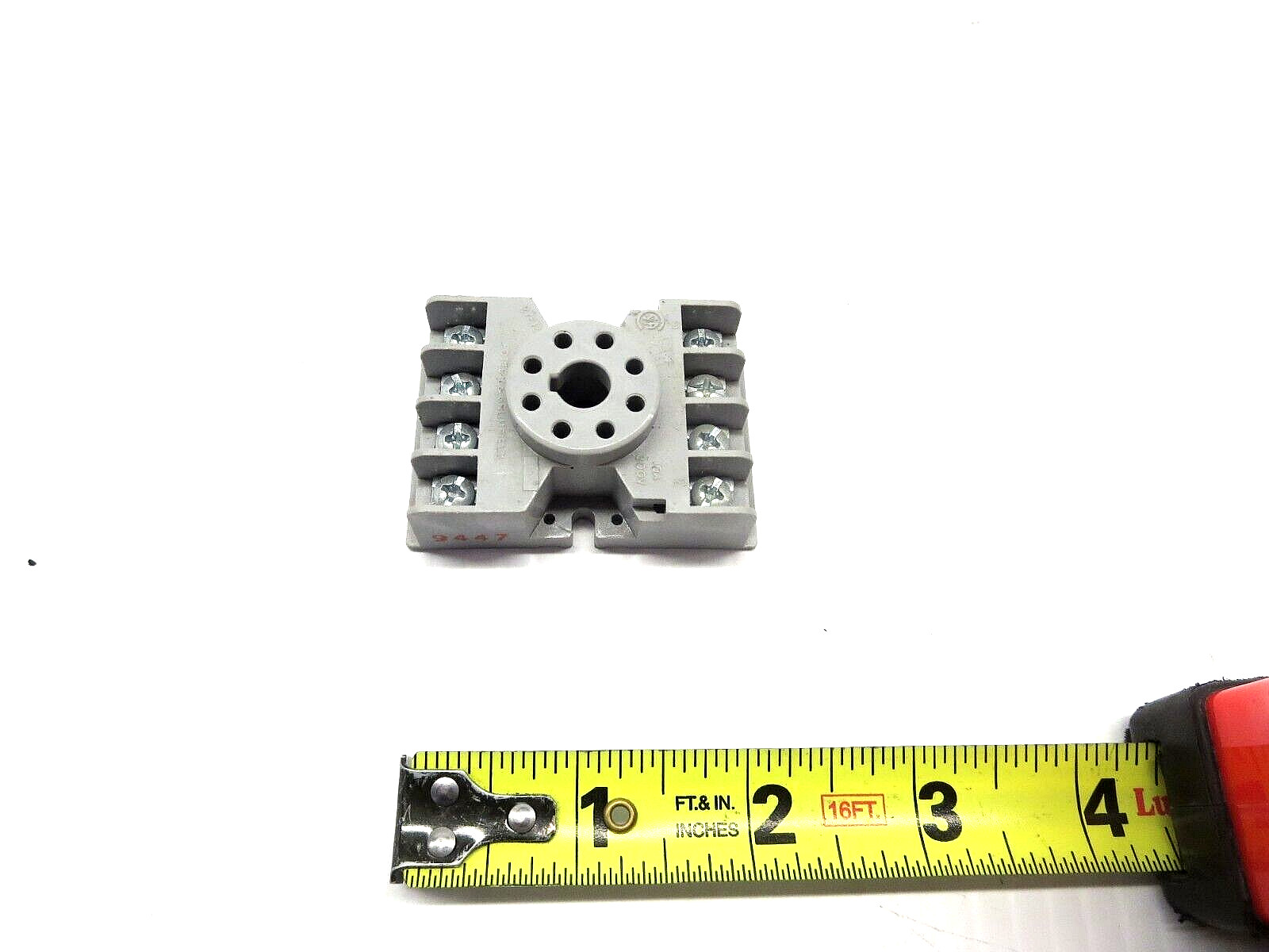 Idec RTE-P11 & P-B 27E122 Relay Time Delay W/Base 8 Pin 24VAC/DC See Pics Used