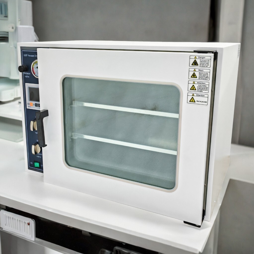 1.9Cu ft Laboratory Digital Vacuum Drying Oven with Nitrogen Inlet 2-Layers 110V