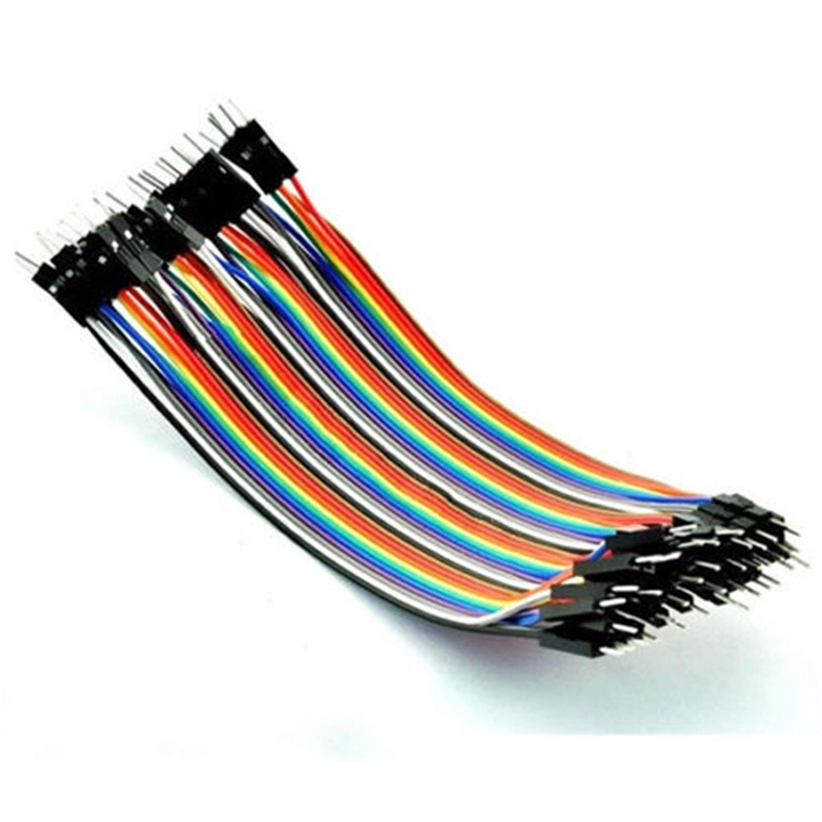 Dupont Cable Jumper 40 Wire 10cm F-M F-F M-M For Arduino Raspberry Breadboard