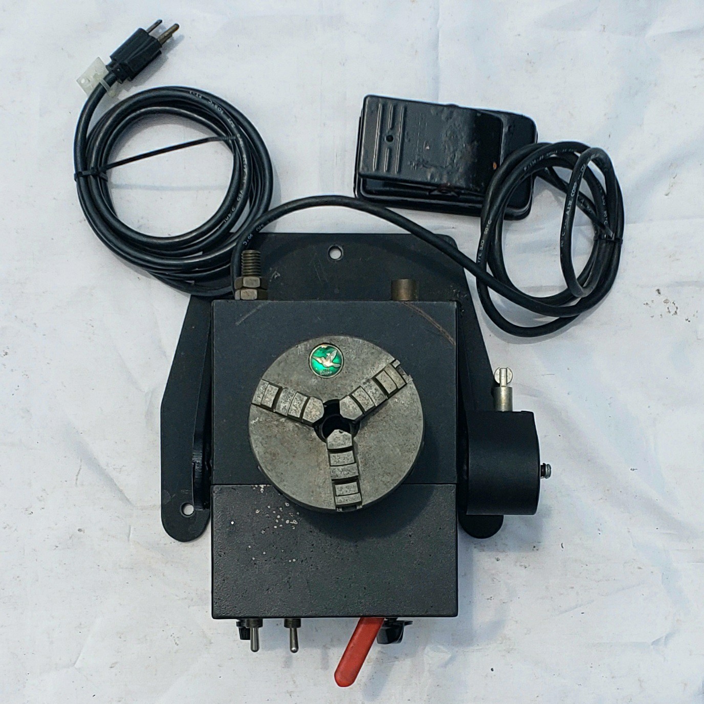 MK Products Aircrafter Model 3 Welding Positioner, Chuck & Pedal