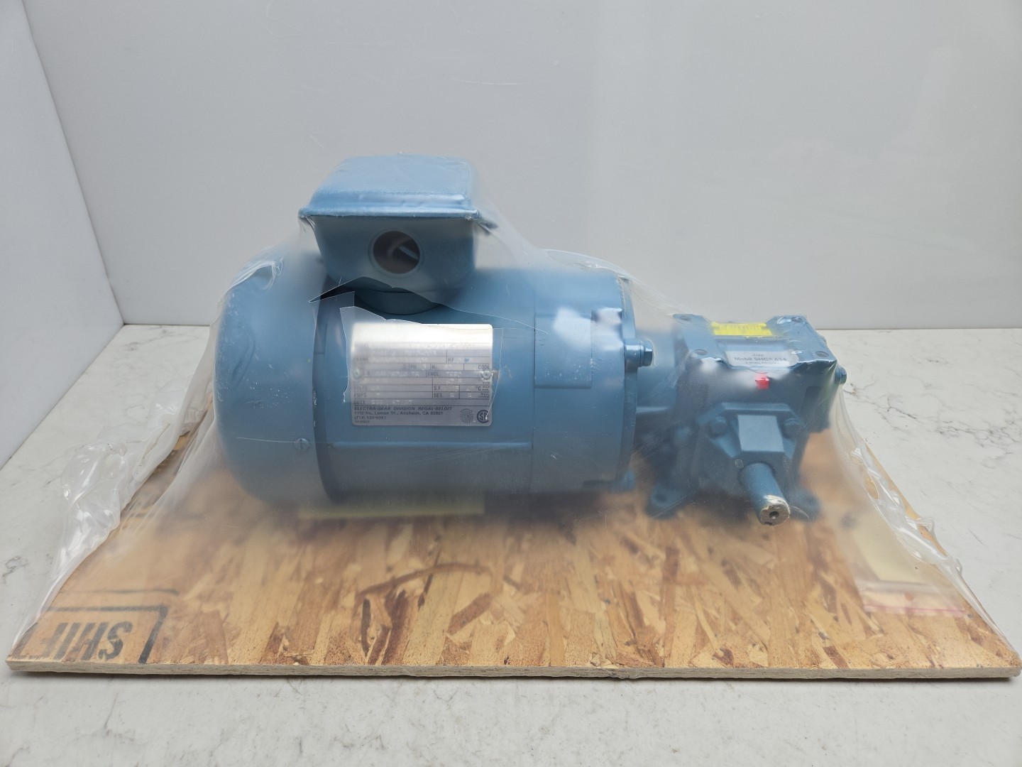 Electra Gear 1/4Hp Gearmotor 3Ph 1750Rpm 460V Gear Reducer CK25GTC-13AL SC520RN