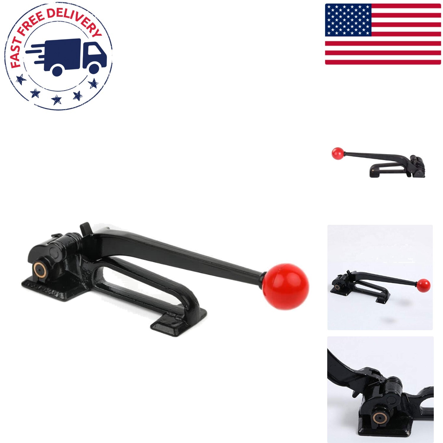 Durable Steel Strapping Tool Set – Tensioner, Cutter & Sealer for Secure Packing