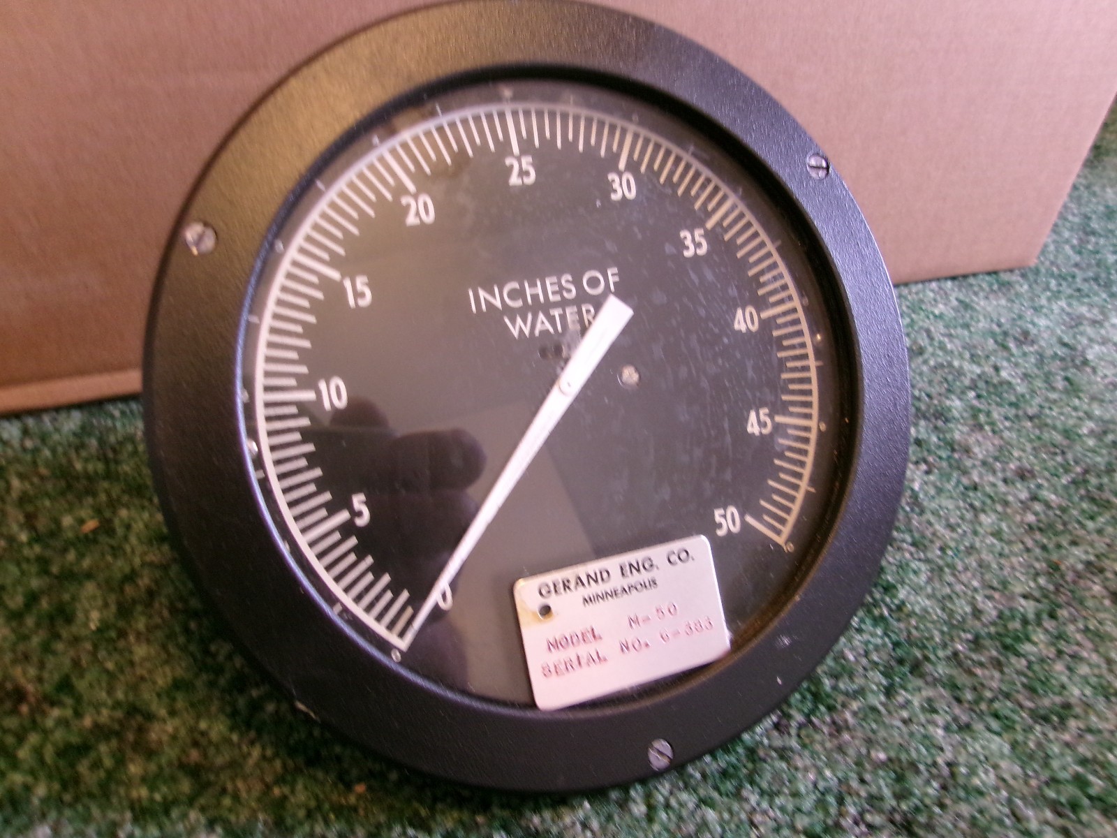 Gerand Engineering M-50 Meter & ITT Barton 227-156773 Brass Meter Valve