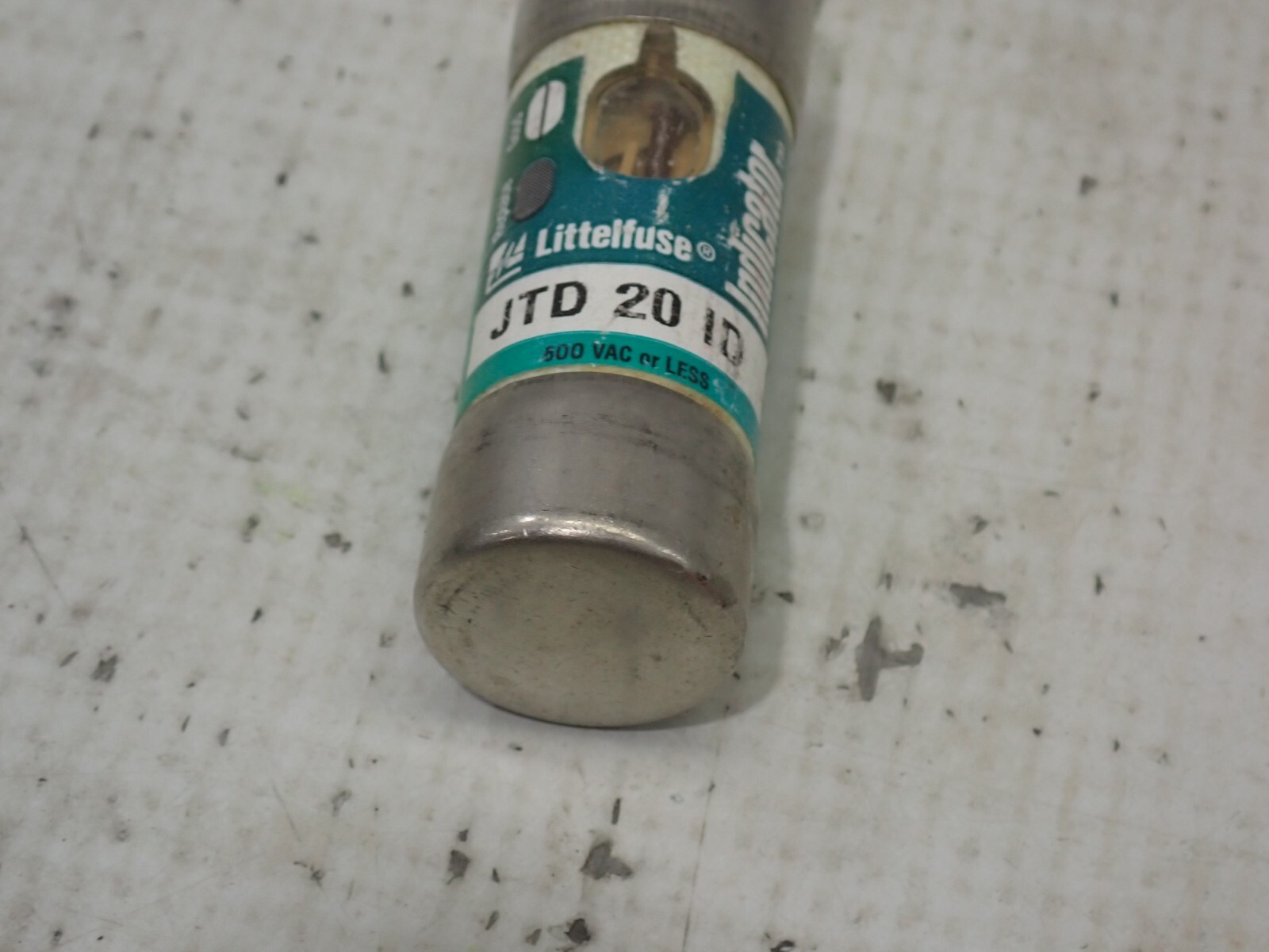 Littlefuse JTD20ID 600 VAC 20 Amp Indicator Fuse Lot of 4