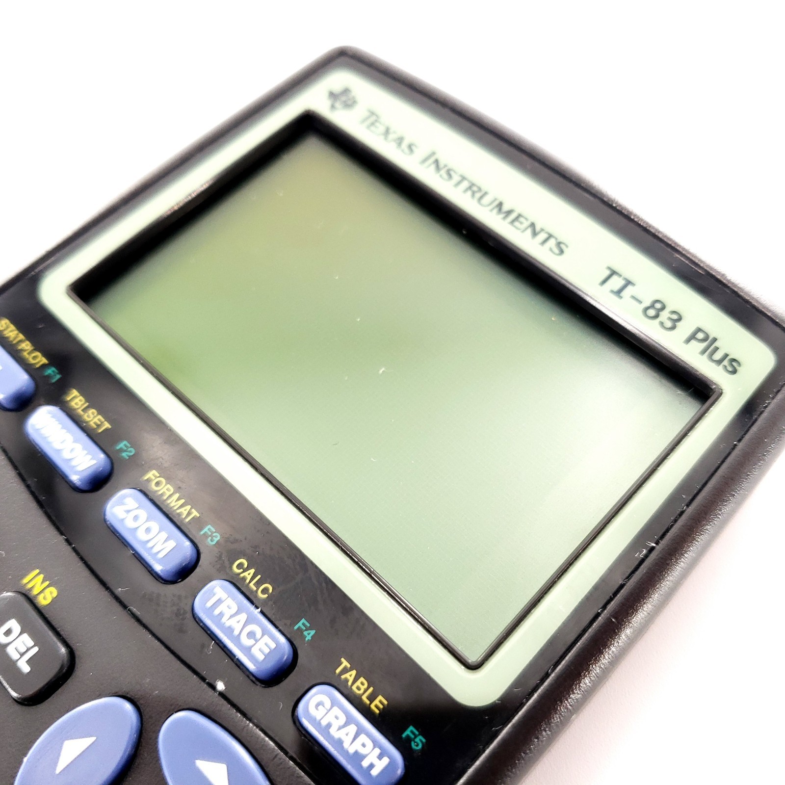 Texas Instruments TI-83 Plus Graphing Calculator No Covers Tested & Works