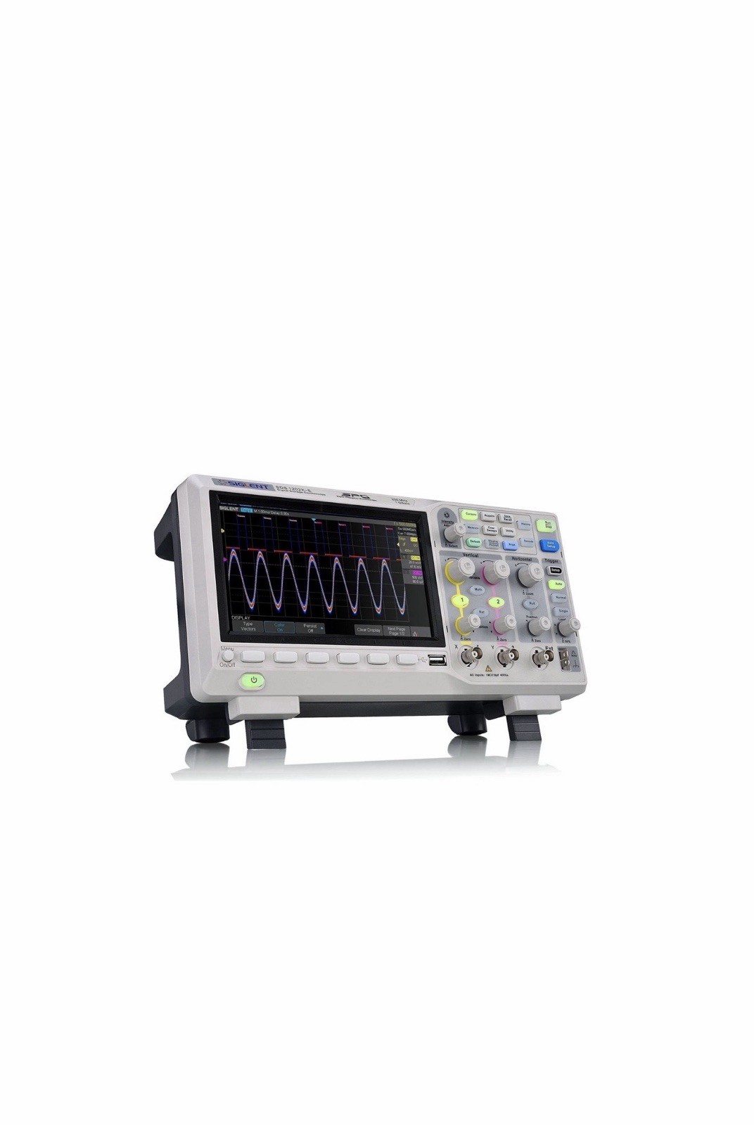 Siglent Technologies SDS1202X-E 200 mhz Digital Oscilloscope 2 Channels, Grey