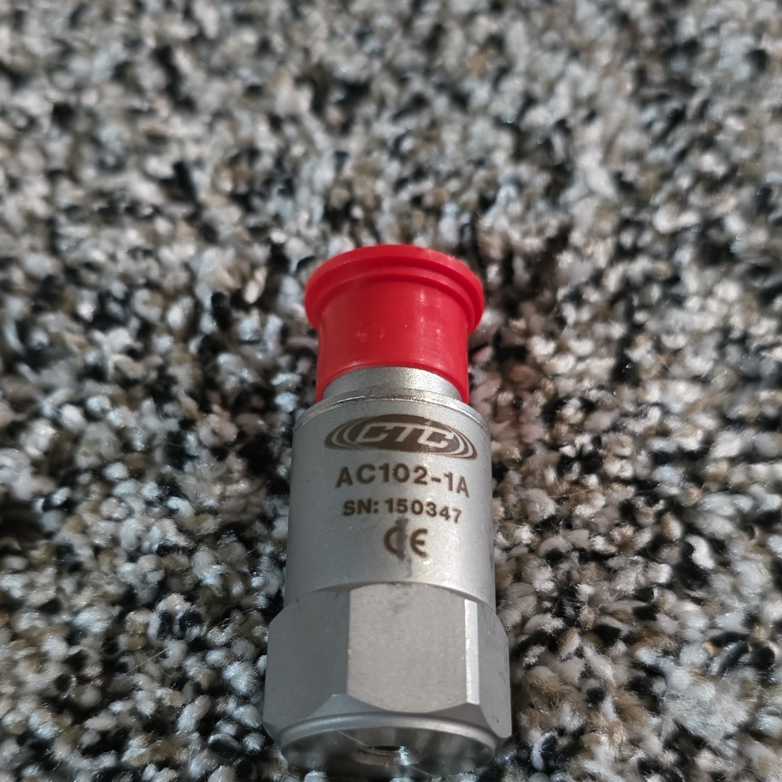 CTC AC102-1A Accelerometer Vibration Sensor Analog 100mV/g Connector Shielded