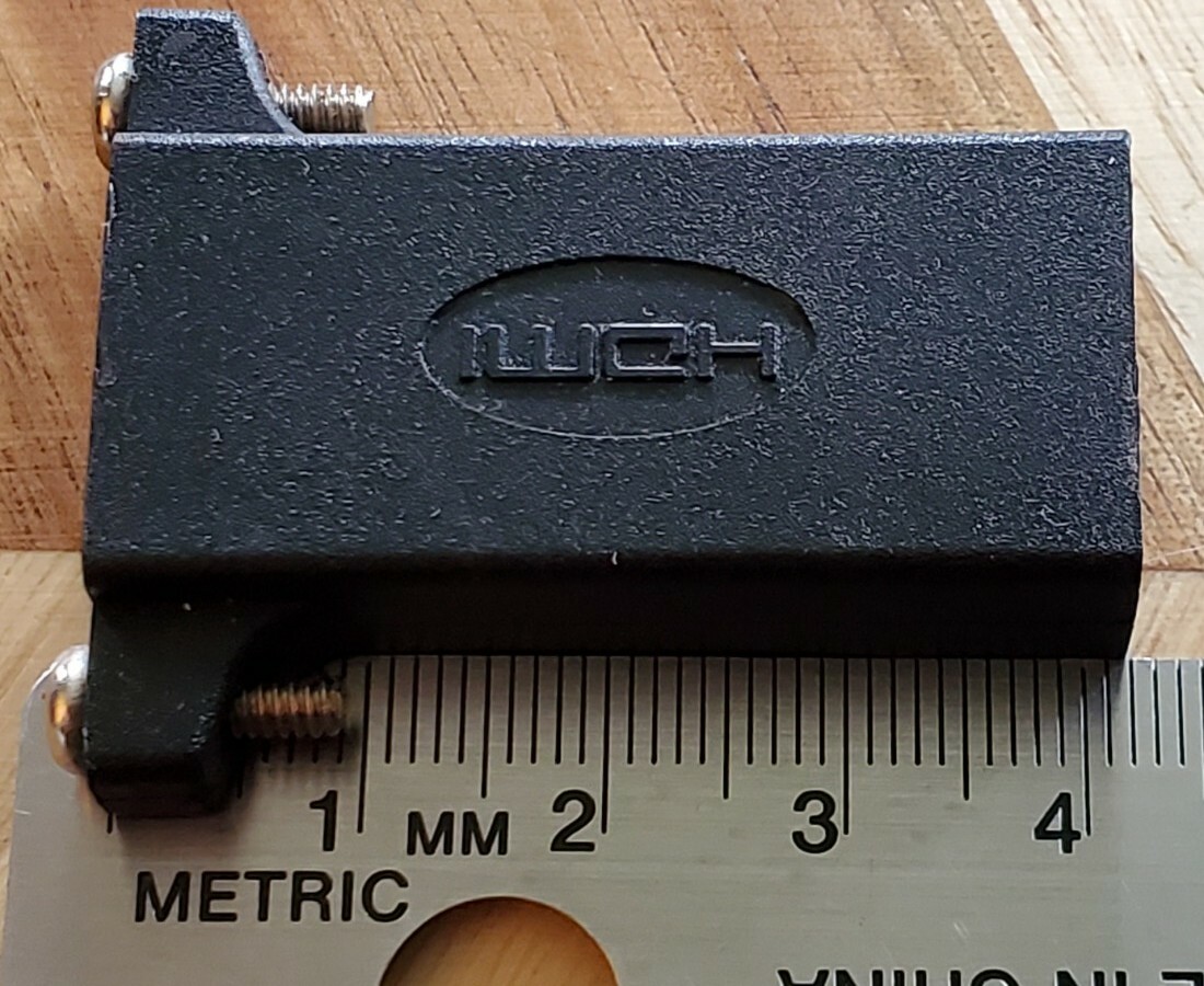 New HDMI Female to Female Panel Mount Extension Coupler Adapter with Screws