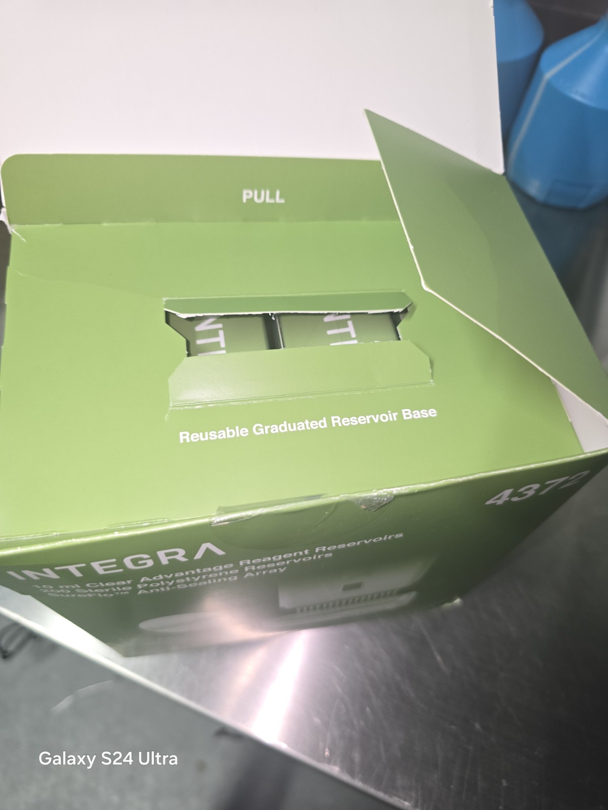 Integra Reagent Reservoir Clear Advantage 10 ml Sterile 200 Reservoirs #4372