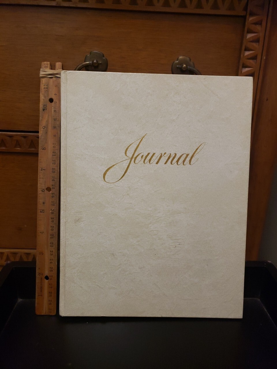 Vintage Hardcover Journal – Page Book Lined White – Hiller Industries 1985
