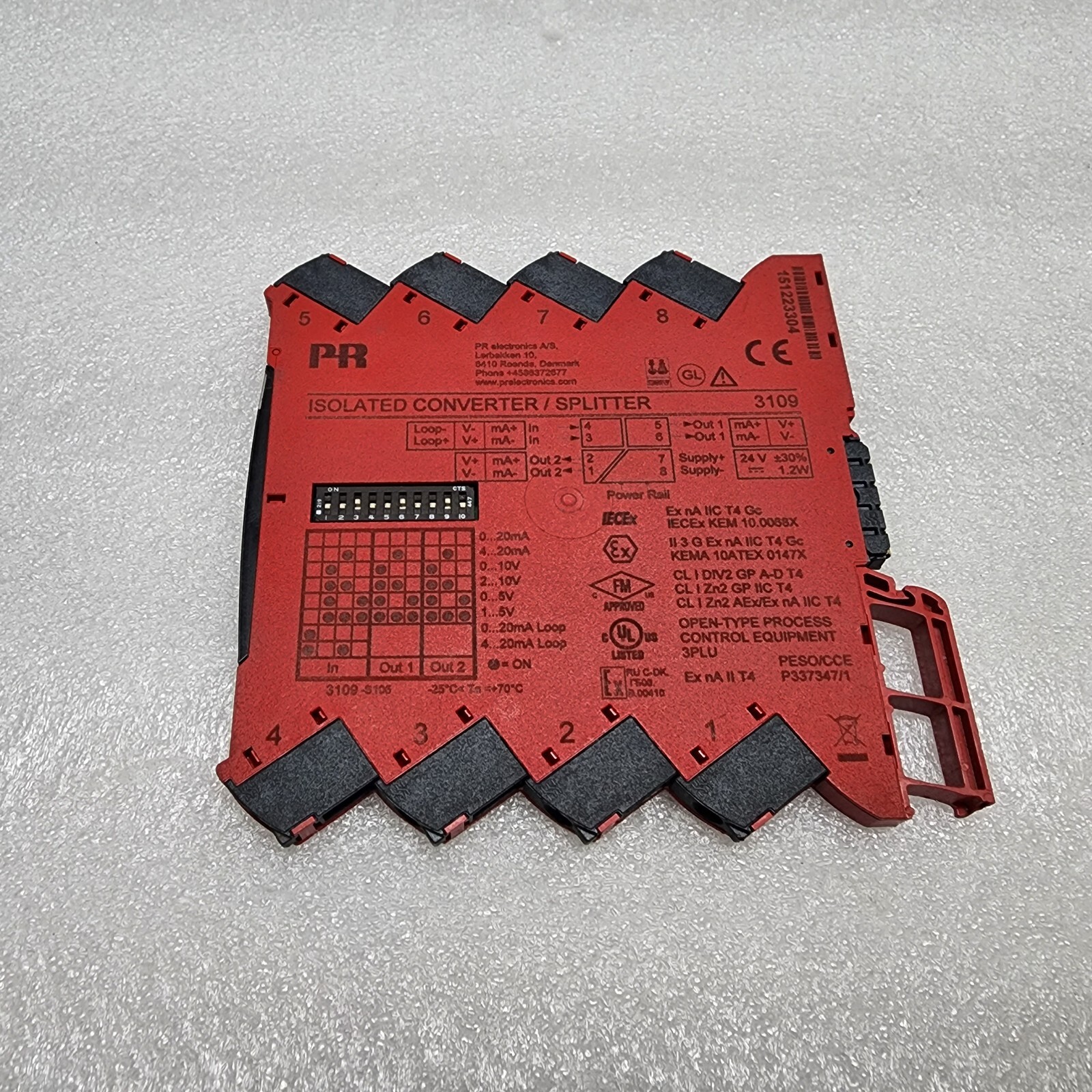PR ELECTRONICS 3109 ISOLATED CONVERTER – SPLITTER