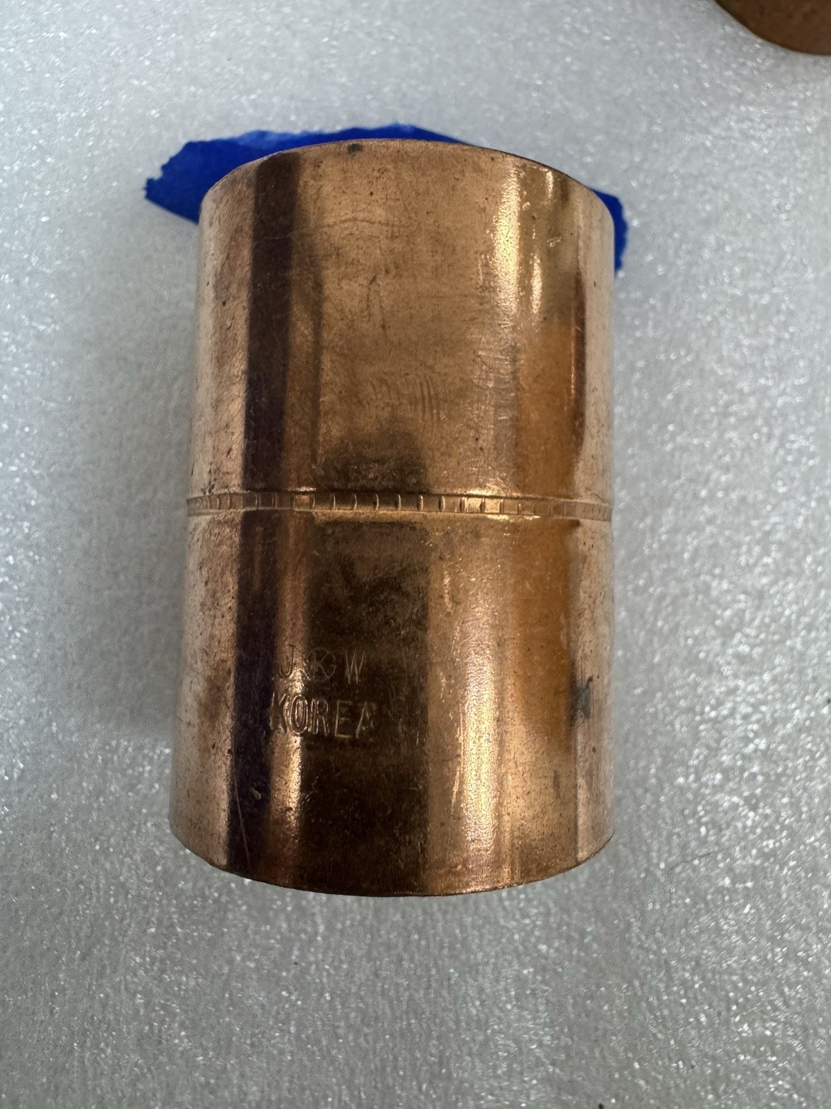 1-1/2″ Copper Slip Coupling With and Without Stop, multiple brands ( Lot of 9 )