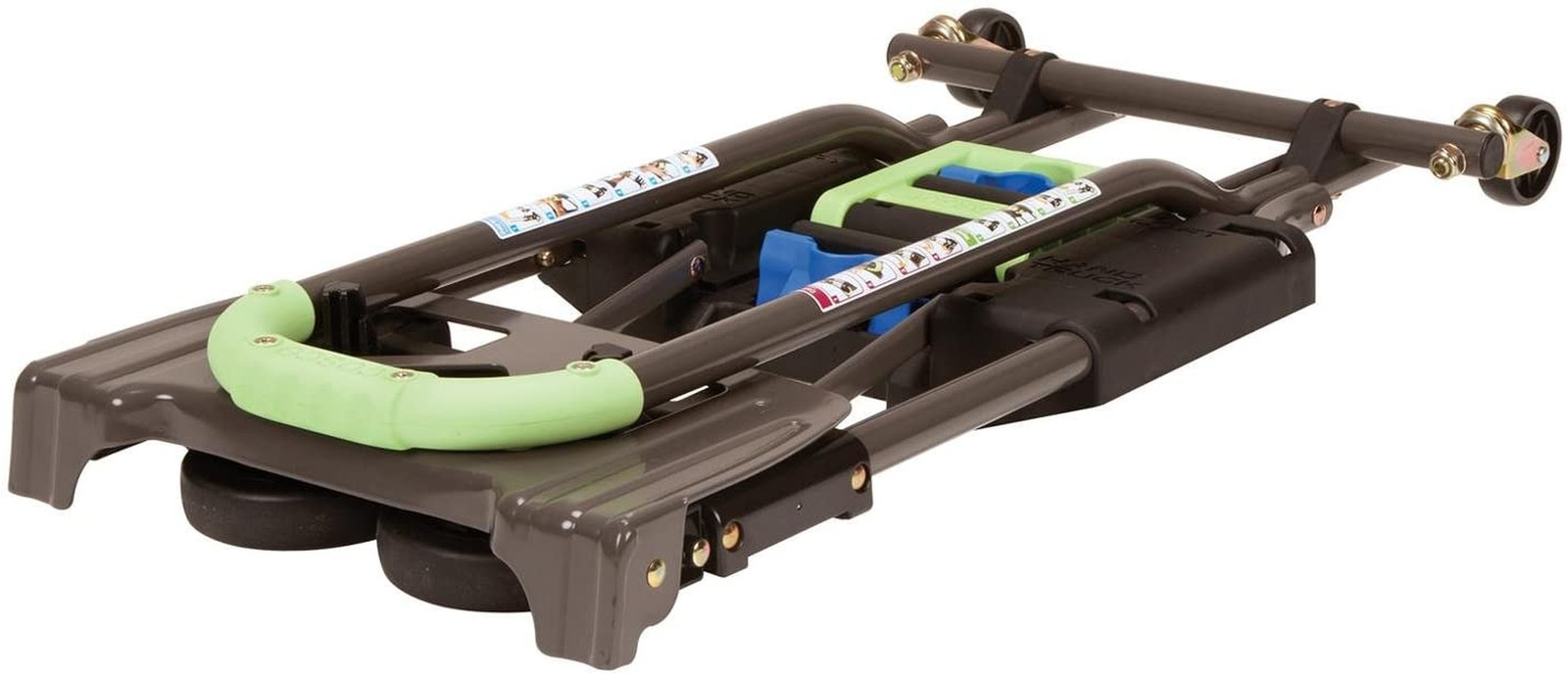 Shifter Multi-Position Folding Hand Truck and Cart, 300 Lb. Weight Capacity, Gre