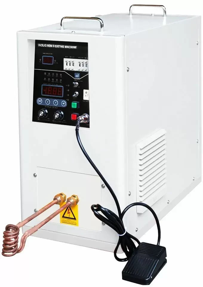 10KW 100-500KHz Hi-Freq Solid State Compact Induction Heater Melting Furnace