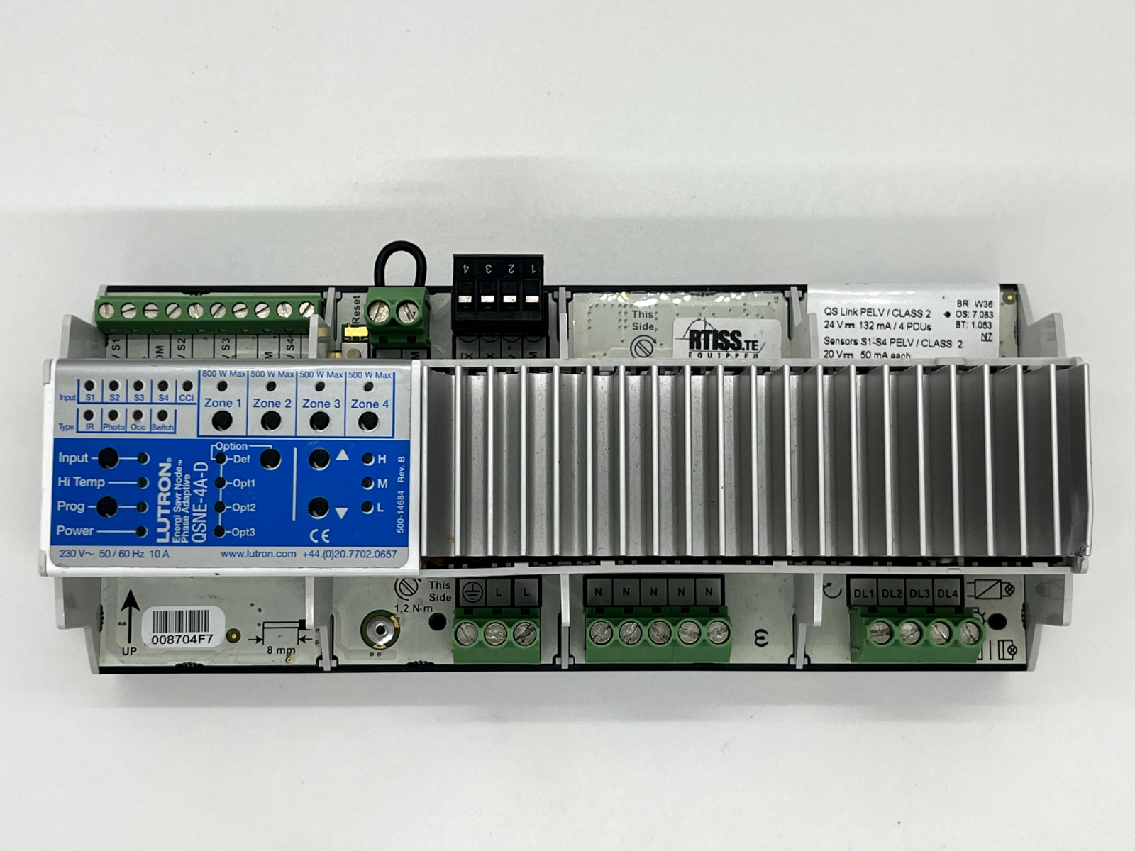 Lutron QSNE-4A-D Adaptive Dimming Module – Incand/Halogen/LED/CFL – 220-240V