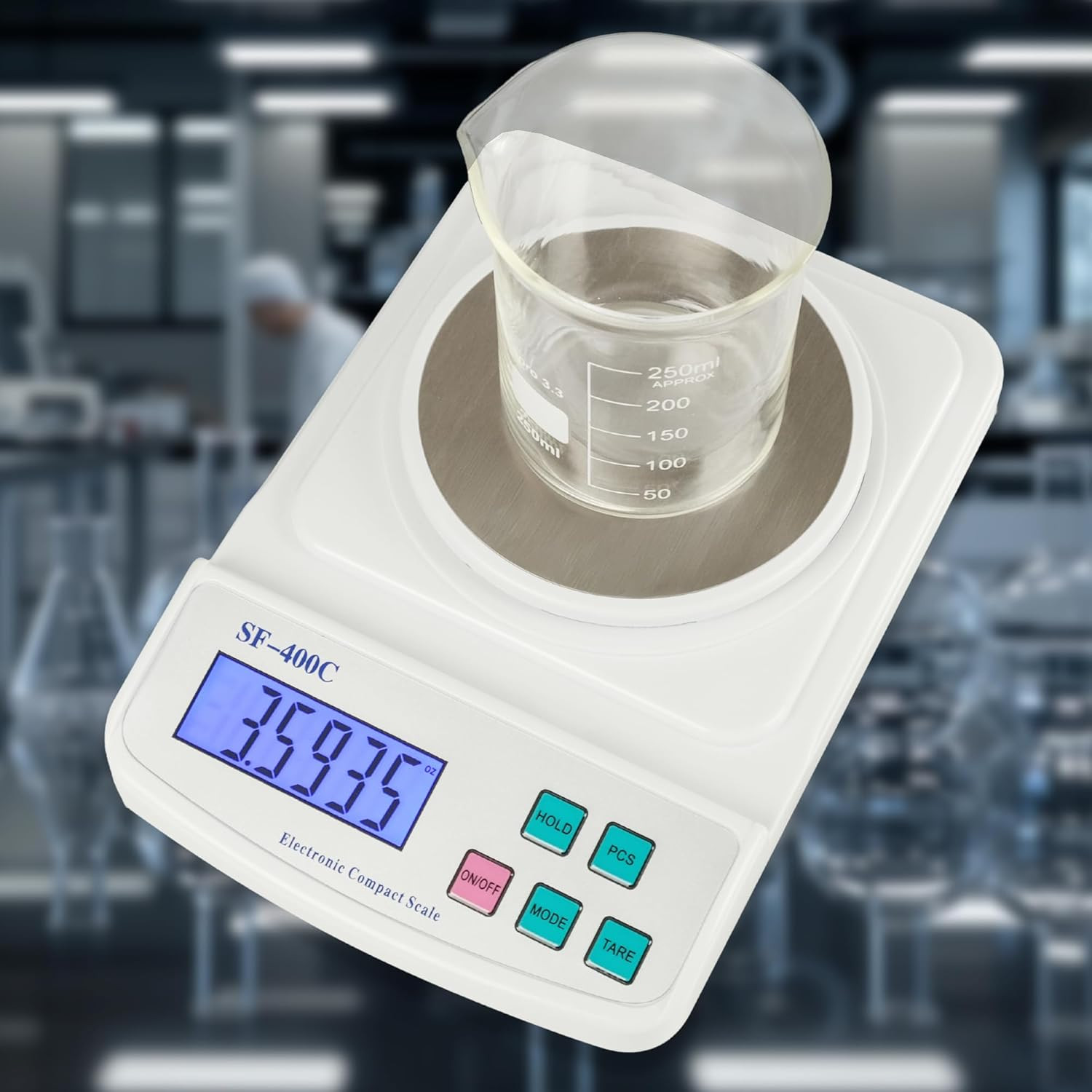 Science Digital Scale Lab Mass Balance Precision 0.01G Accuracy Weighing Device