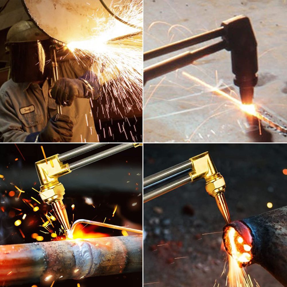 Oxygen Acetylene Regulators Combo Welding Gas Gauges CGA540/510 Welding Torch