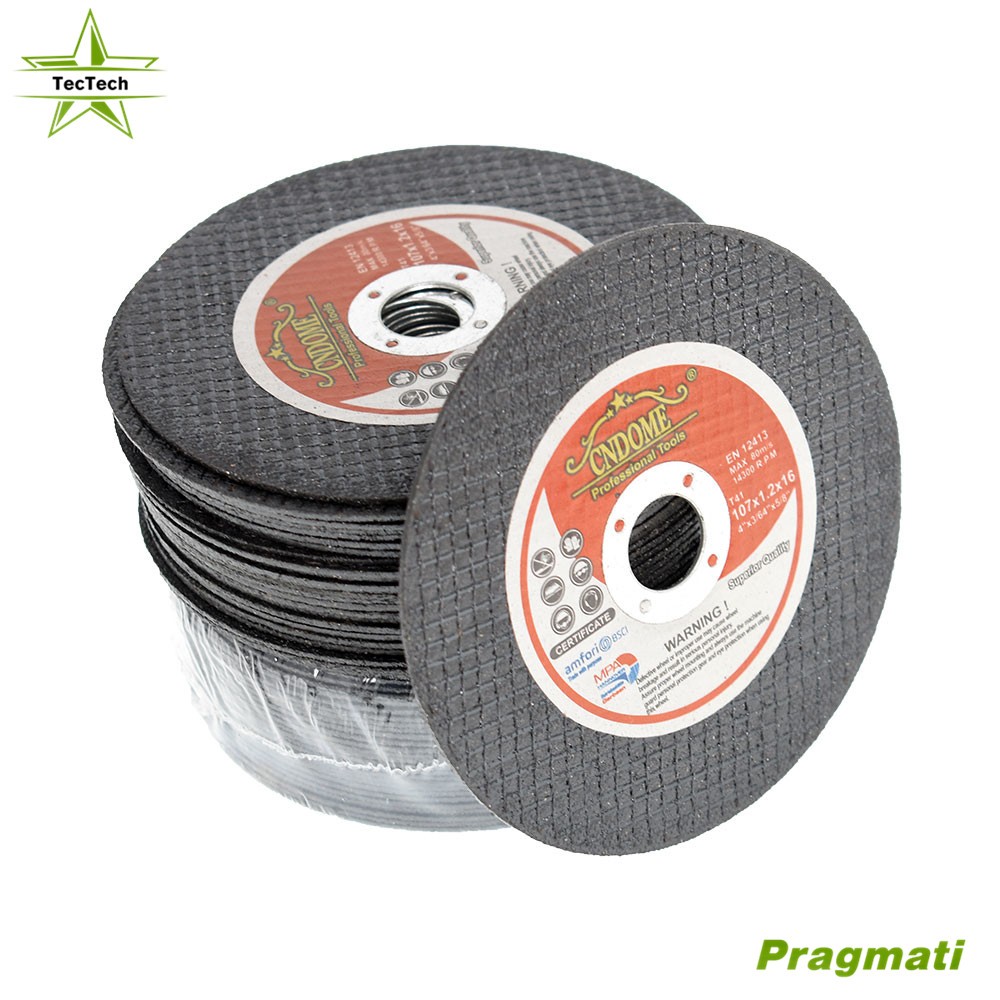 50 Pcs 4″×.040″×5/8″ Cut off Wheel – Metal & Stainless Steel Thin Cutting Discs