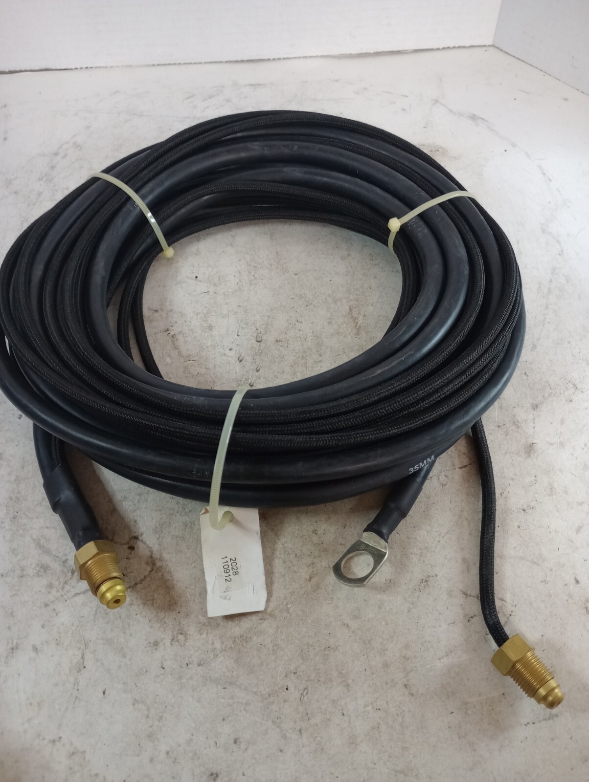 Weld Craft 46V30-2 Power Cable,Rubber,2Pc,25 Ft (7.6M)