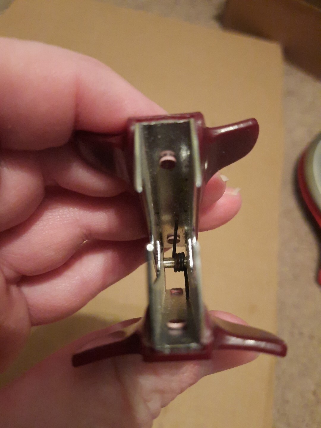 Three Vintage Staple Pullers 1 Bostitch Hong Kong, 1 Taiwan «Yellow» , 1 China