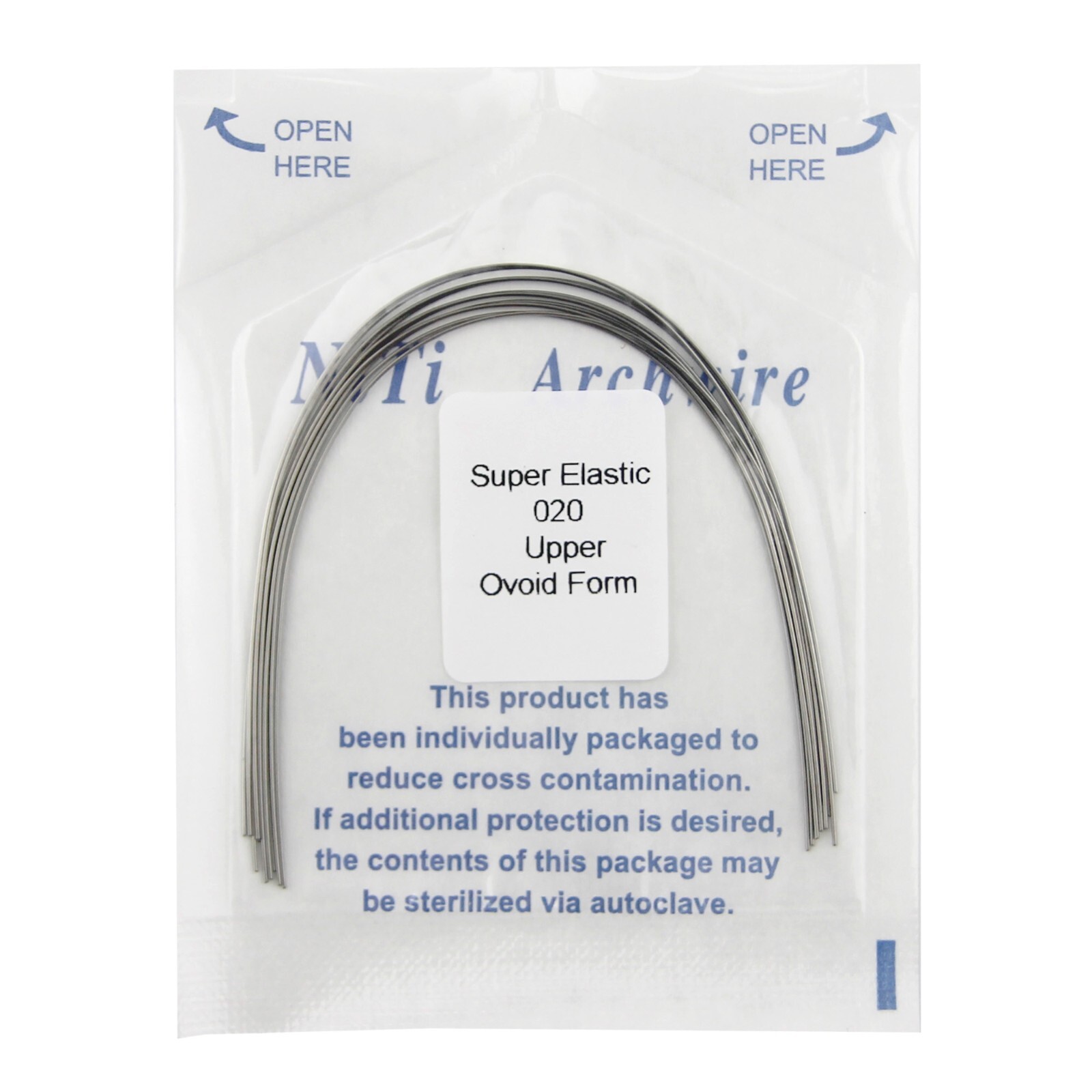 100pcs Dental Orthodontic Arch Wires Niti Rectangular Round Arcos de Ortodoncia