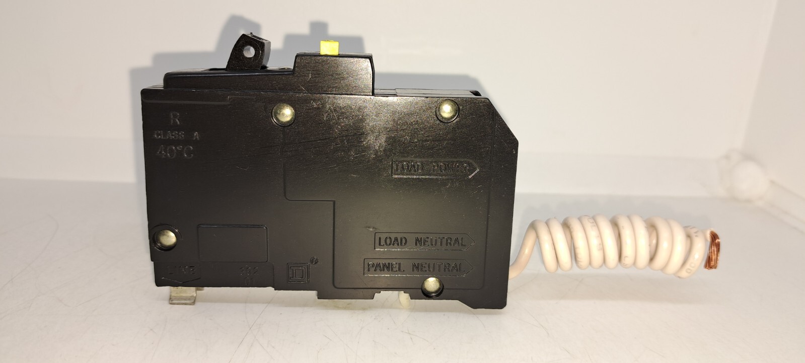 Square D QO120GFI 20 Amp 1 Pole 120V Ground Fault Circuit Breaker