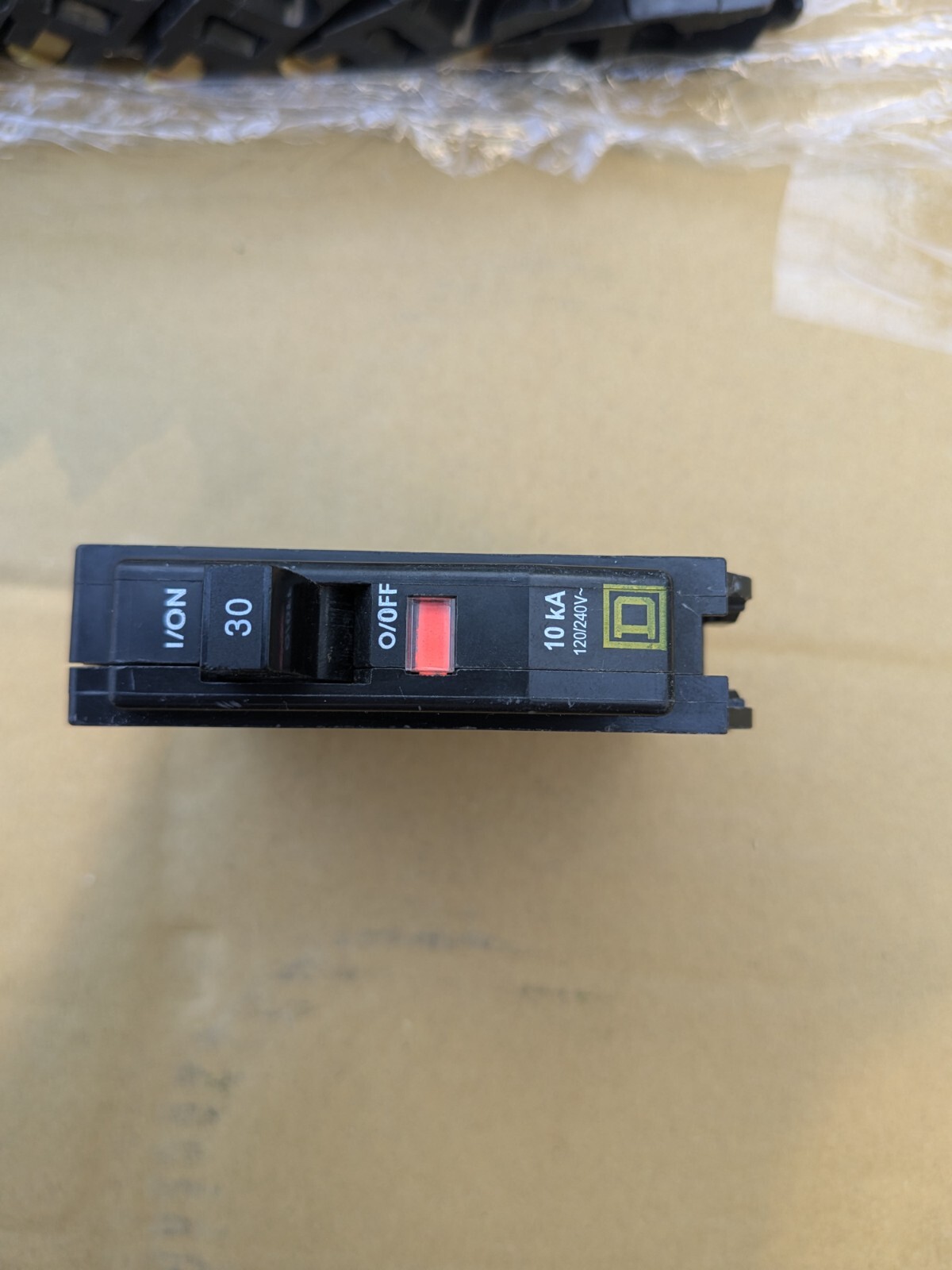 Square D QO 30 amps Plug In Single Pole Circuit Breaker