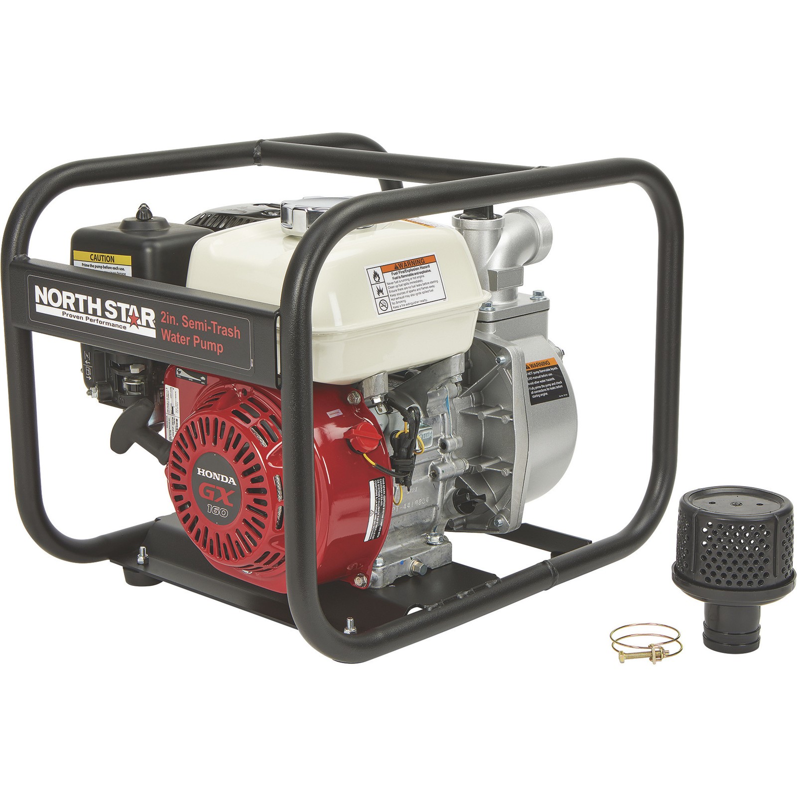 NorthStar Semi-Trash Pump-2in. Ports 10, 10,010 GPH, 2in. Ports