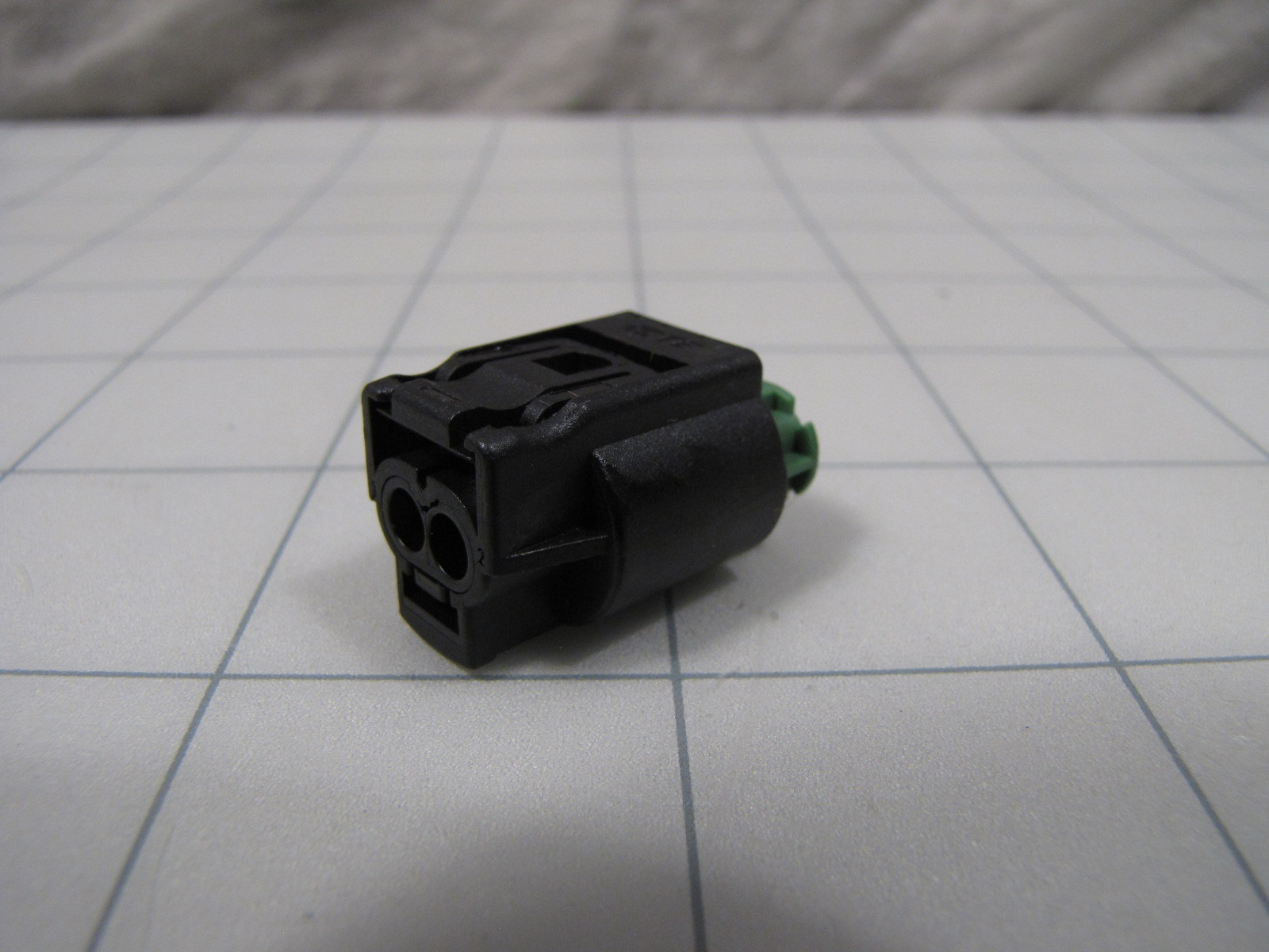 TE Connectivity 1-967644-1 2-Position Rectangular Housing Connector Receptacle