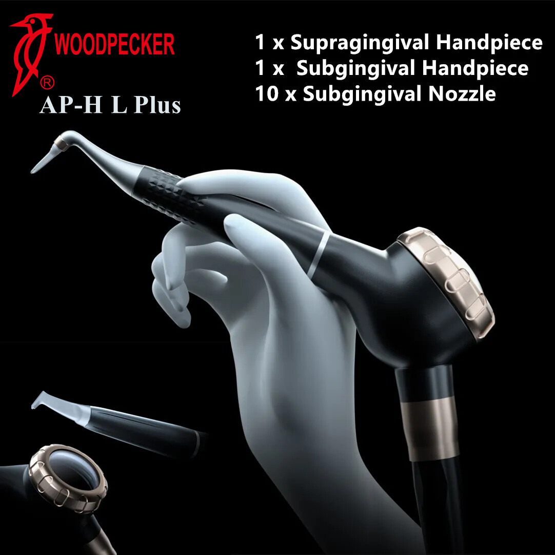 Woodpecker Air Flow Polisher AP-H Plus L Supragingival Subgingival Handpiece