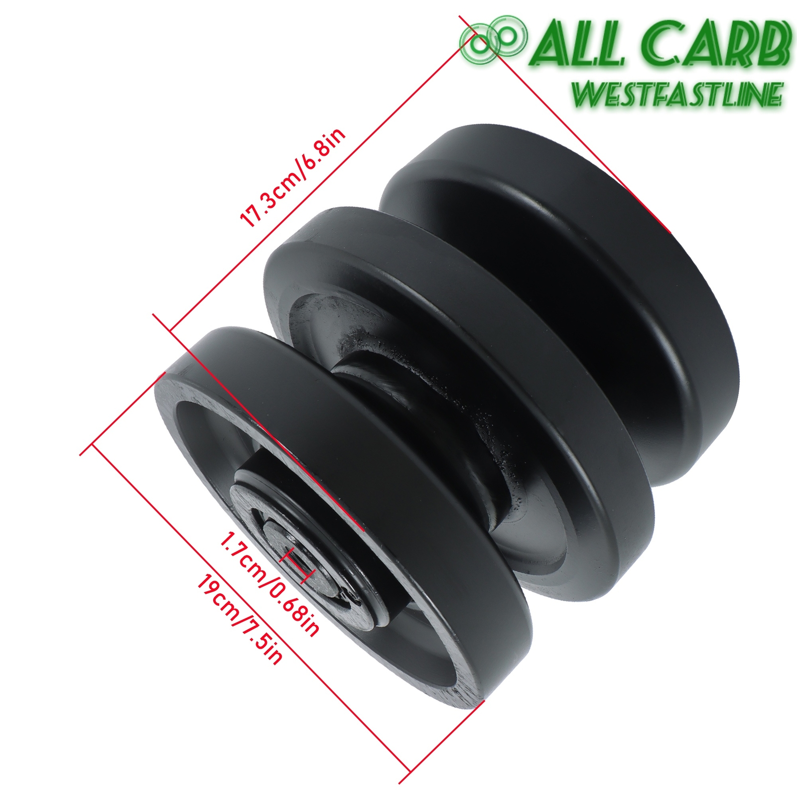 Track Roller For Bobcat T190 T200 T250 T300 T320 T550 T590 T180 T630 6689371
