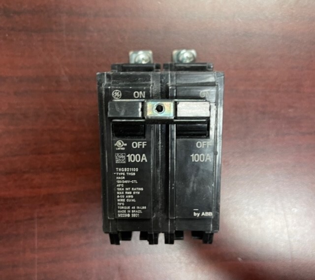 GE ABB THQB21100 THQB2100 2 Pole 100 Amps 120/240Volt Bolt-On BRAND NEW