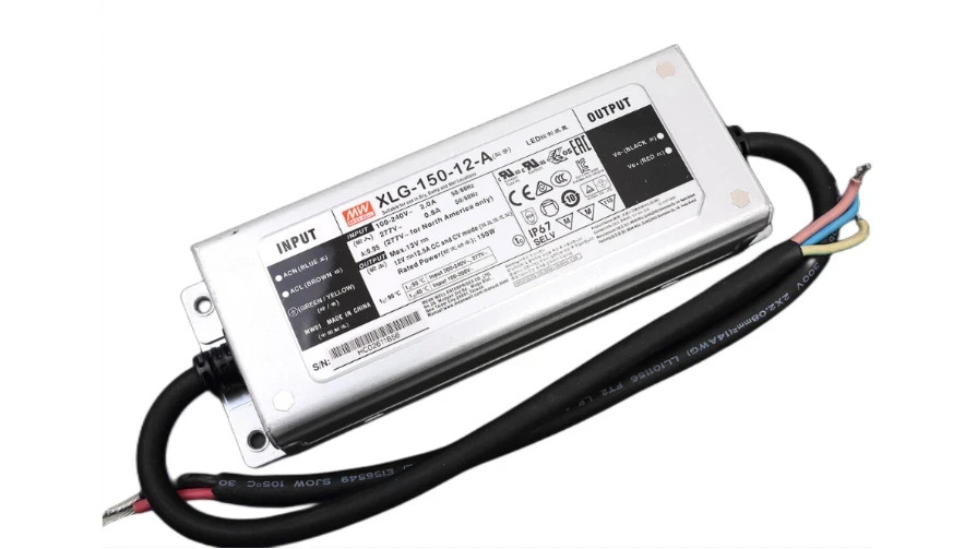 MEAN WELL NEW XLG-150-12 A 12V 12.5A 150W LED Driver Power Supply