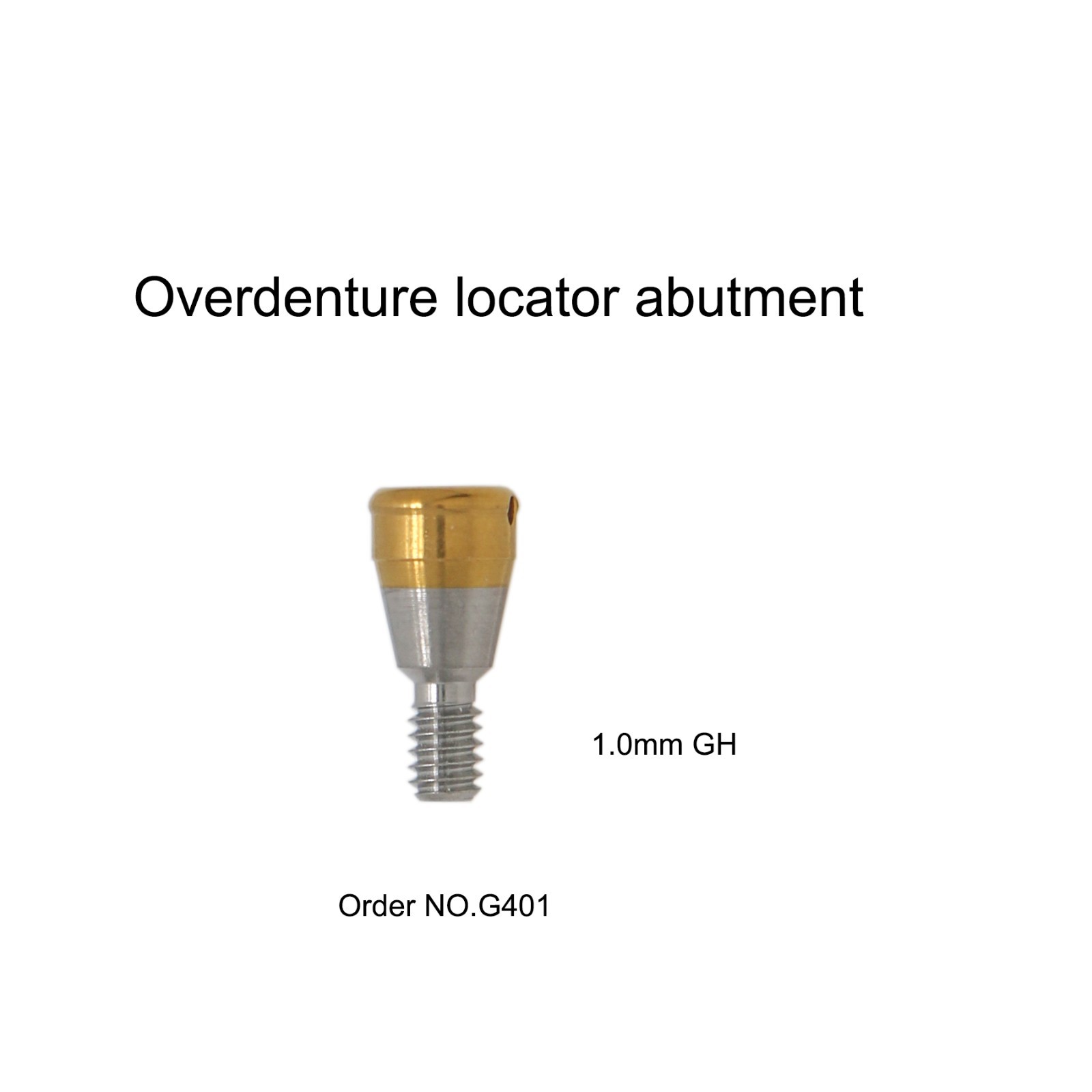 US Dental Locator/Healing Abutment Male Cap Insert for DIO UF II Regular Implant