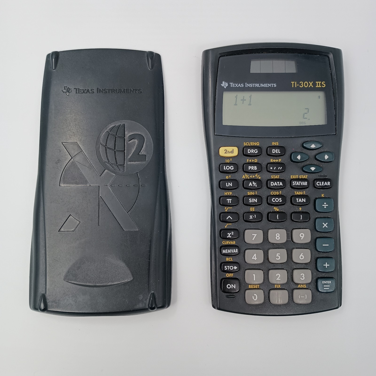 Texas Instruments TI-30XIIS Scientific Calculator – Working