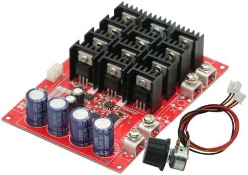 12V 24V 48V 3000W PWM DC Motor Speed Controller 10-50V 60A High Power HHO RC Dri