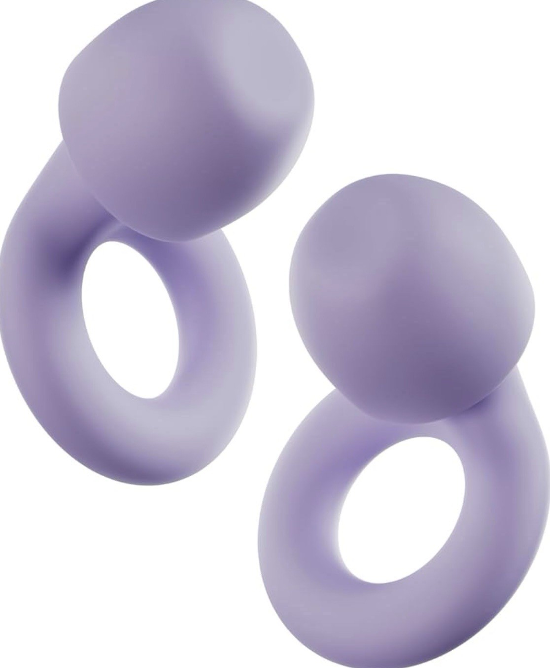 Loop Quiet 2 Ear Plugs – Ultra-Comfy Reusable Noise-Reducing Earplugs, Violet