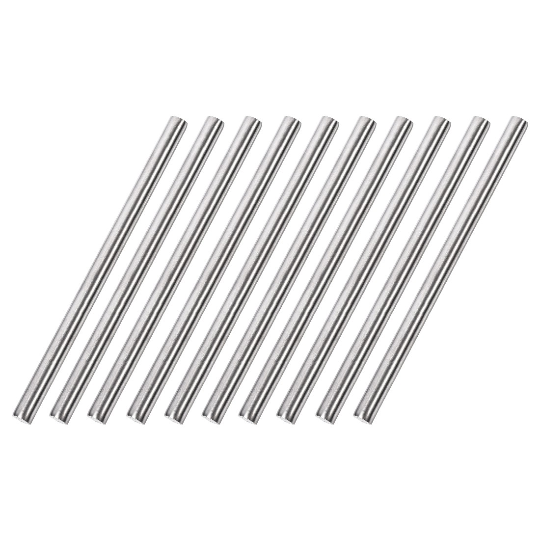 10pcs 6mm x 100mm 304 Stainless Steel Solid Round Rod for RC DIY Craft