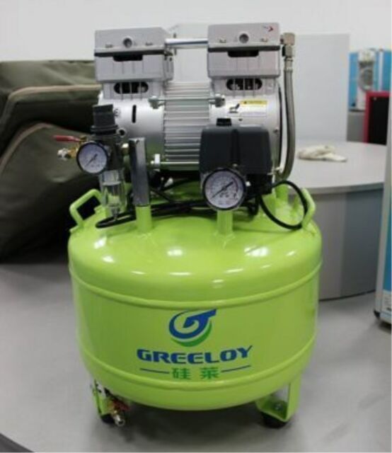 40L Silent Dental Electric Oil-free Air Compressor GA-81 for Two Dental Chair CE
