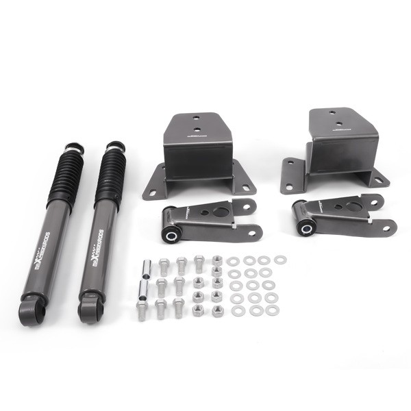 4″ Rear Suspension Drop Kit for Ford F100 Ranger 2WD 73-79 w/Gas Charged Shocks