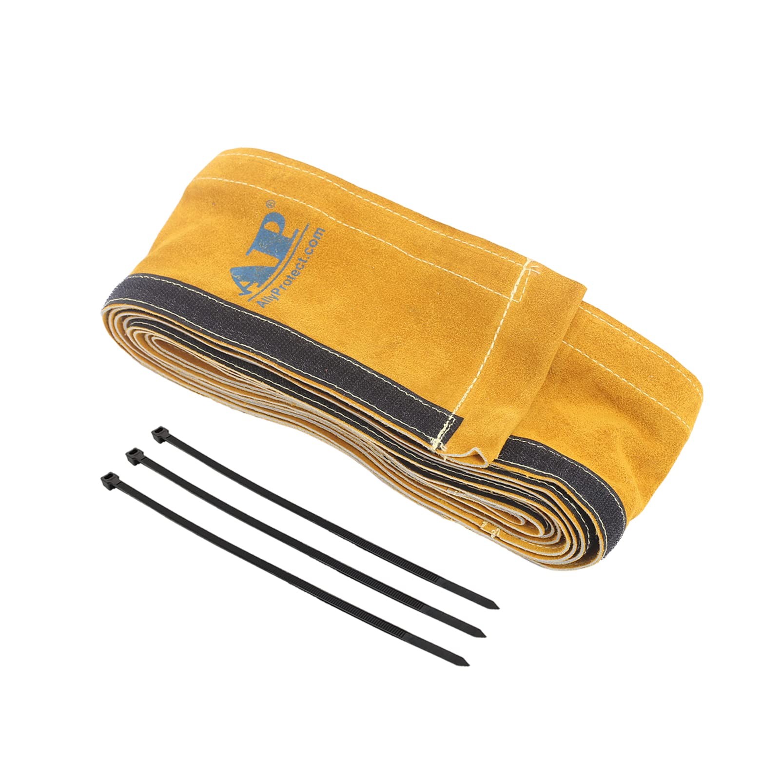 AP AllyProtect TIG MIG Plasma Cable Sleeves Welding Lead 11.5 FT, golden