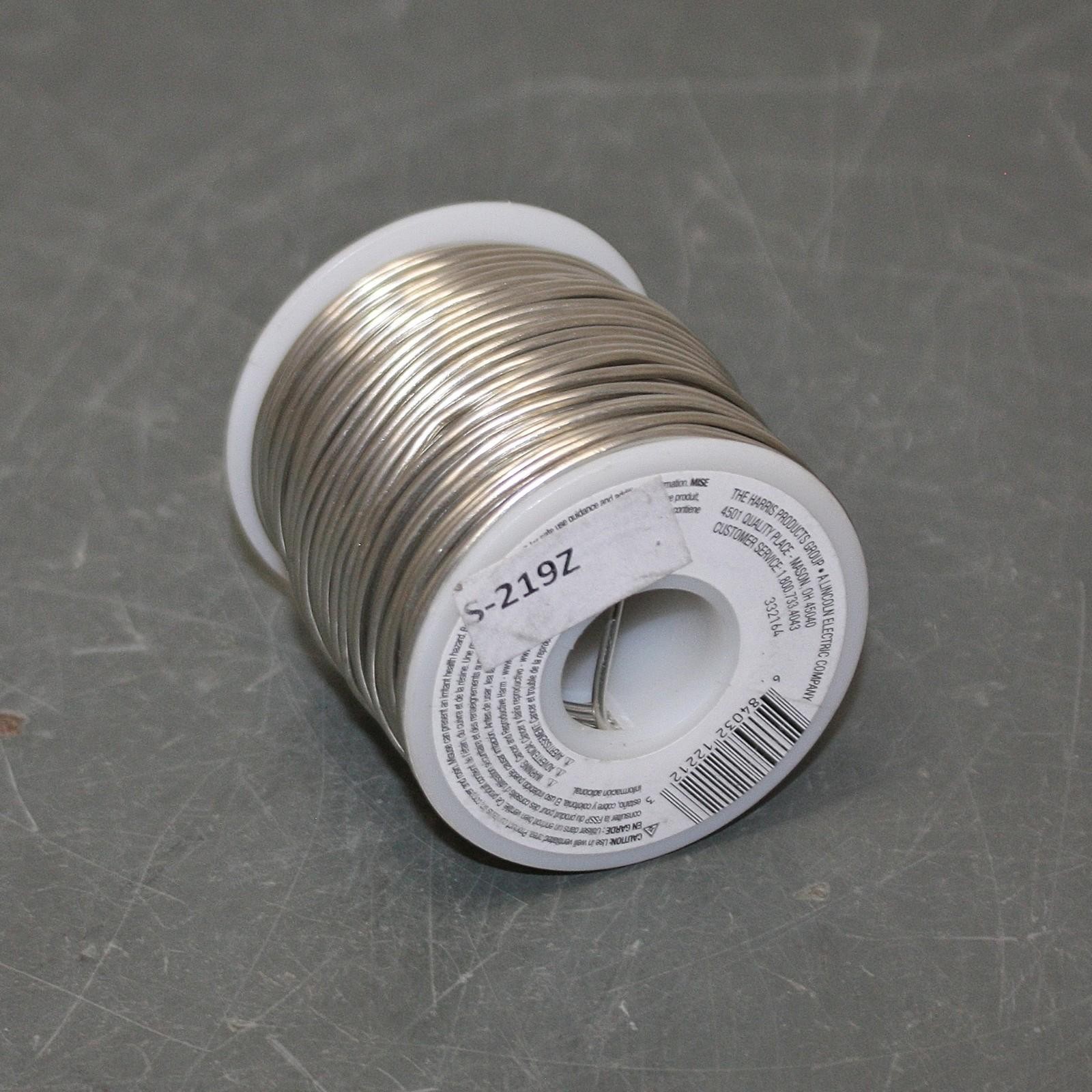 (1 lb) Harris 97/3 Rosin Flux Core Solder Wire 331868, 1/16″, 97% Tin, 3% Copper