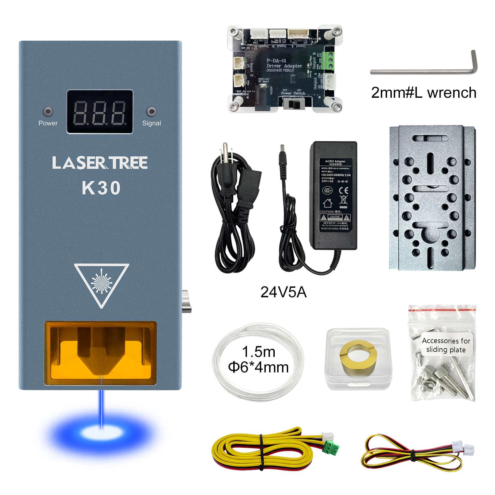 4W 5W 20W 30W 40W 60W Optical Power Laser Module for Laser Engraver Cutting DIY