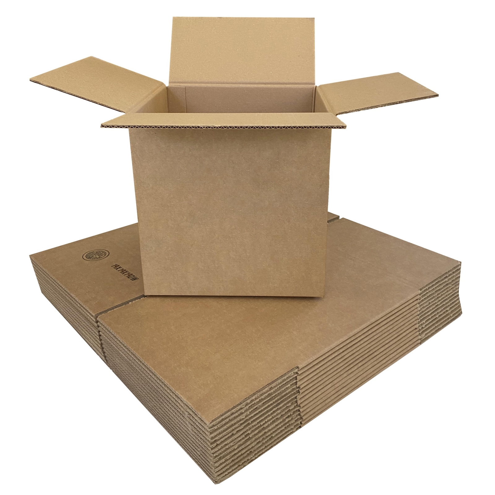 UOFFICE Heavy Duty Corrugated Cube Boxes 14x14x14″ – 275lb. 15 Pack