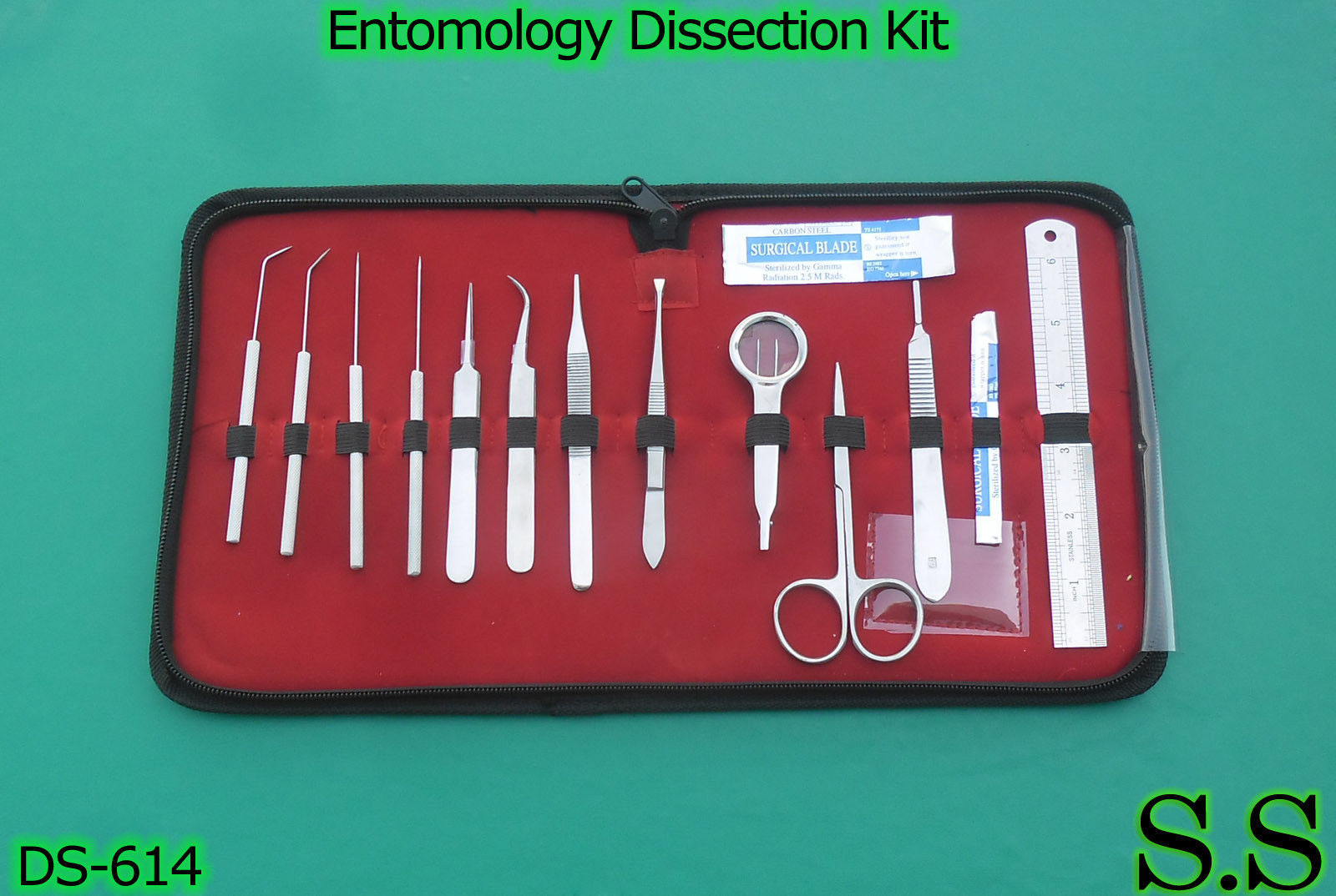 Entomology Dissection Kit Surgical Instruments,DS-614