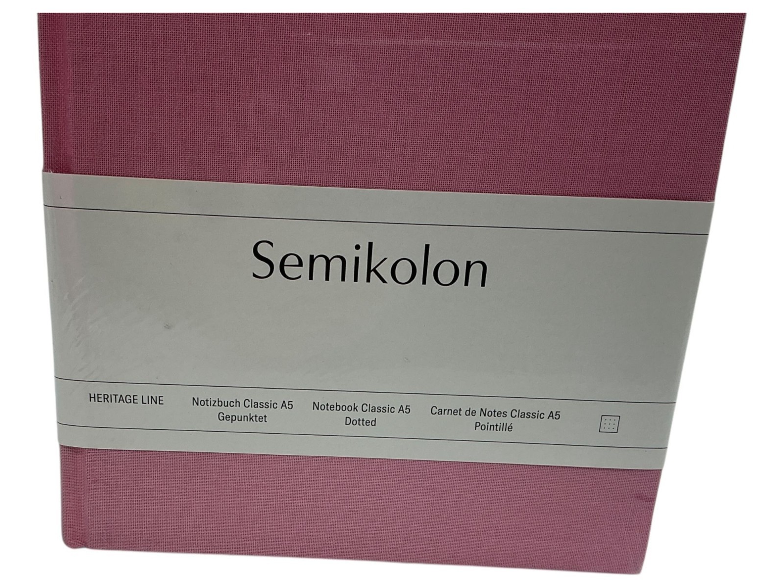 Semikolon Pink A5 Dotted Notebook Set Of 2