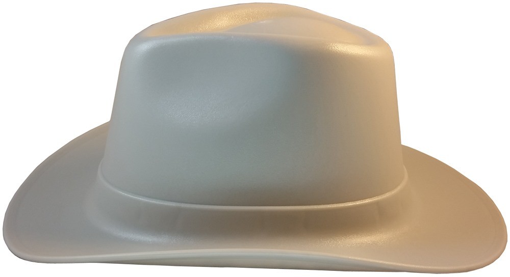 Occunomix Western Cowboy Hard Hat with Ratchet Suspension – Grey