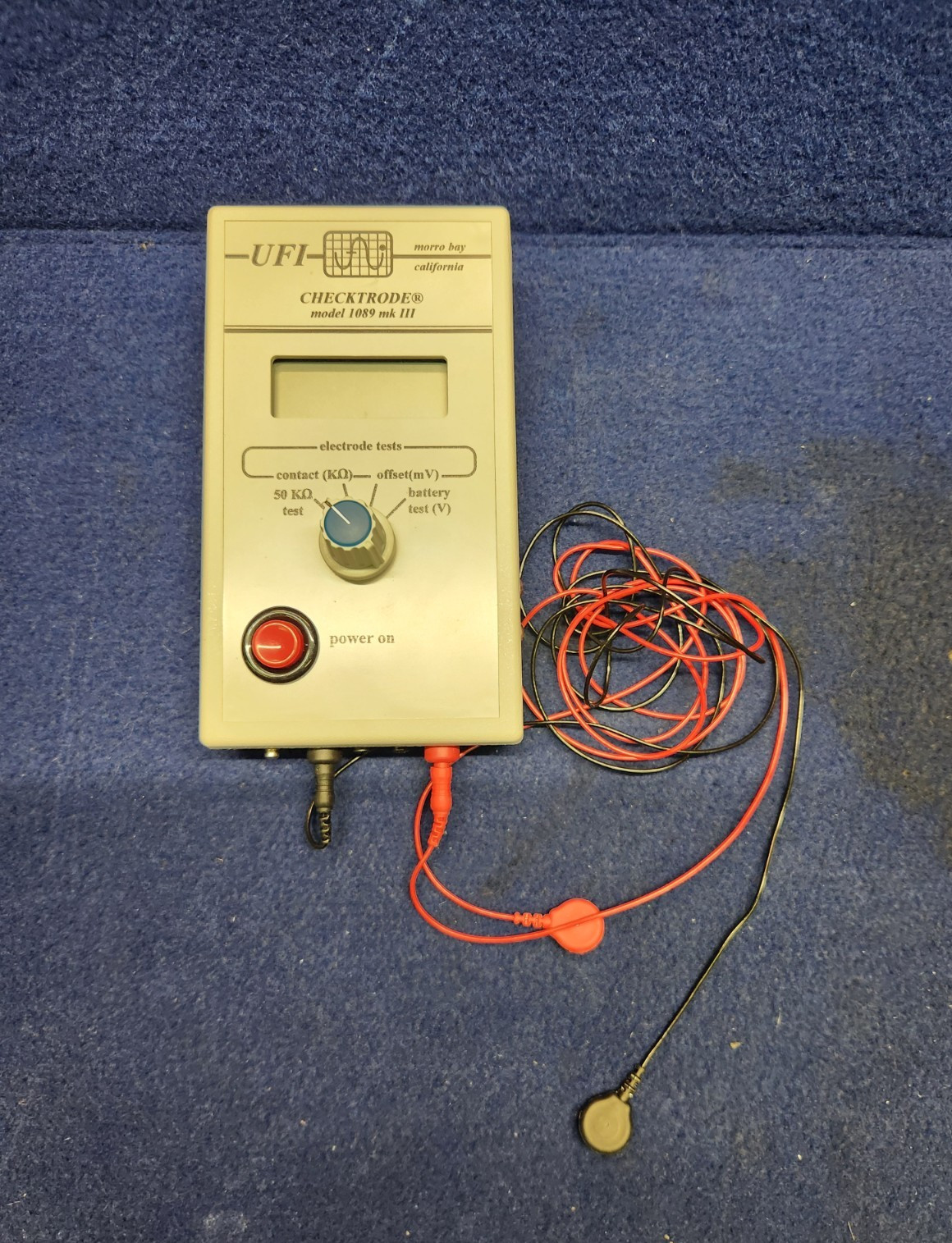 Electrode Tester UFI Checktrode Model 1089 MK III Impedance Meter