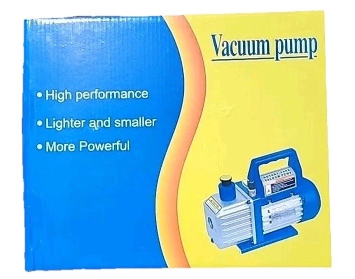 Zeny VP125+Blue 1/4HP 3,5CFM Single High Performance Compact Vacuum Pump Excelle