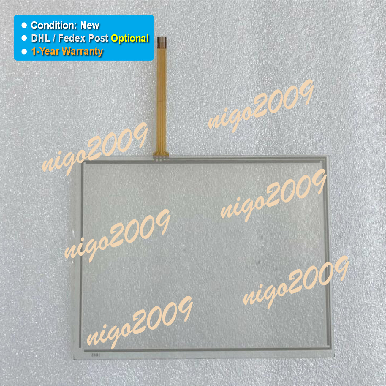 7.5″ Touch Screen Glass Fit for DMC AST-075A AST-075A070A TCG075VGLEAAFA-GA01
